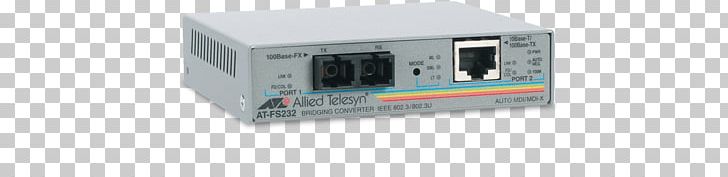 Allied Telesis AT FS232/2 Fibre Media Converter PNG, Clipart, 8p8c, Allied Telesis, Bandwidth, Converter, Data Transfer Rate Free PNG Download