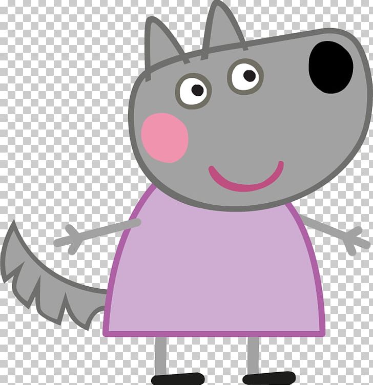 Daddy Pig Gray Wolf YouTube Drawing PNG, Clipart, Carnivoran, Cartoon, Cat, Cat Like Mammal, Character Free PNG Download