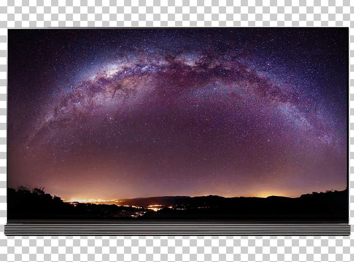 LG SIGNATURE OLED-G6V 4K Resolution Ultra-high-definition Television PNG, Clipart, 3d Film, 4k Resolution, Astronomical Object, Atmosphere, Cloud Free PNG Download