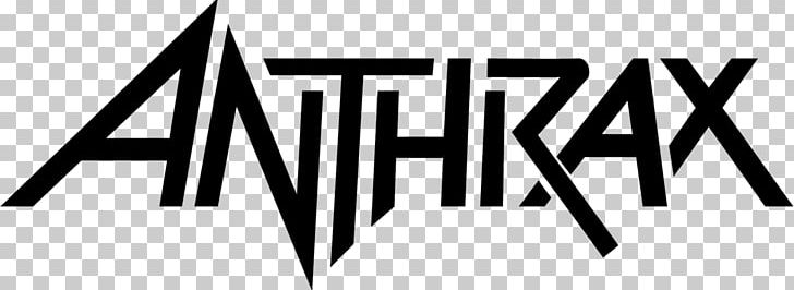 Logo Anthrax Thrash Metal Heavy Metal Musical Ensemble PNG, Clipart, Angle, Anthrax, Area, Black And White, Brand Free PNG Download