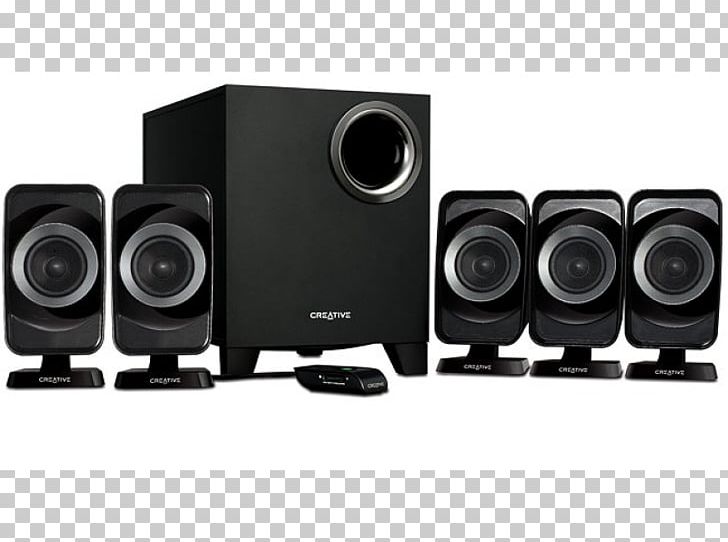 5.1 Surround Sound Loudspeaker Creative Technology Home Theater Systems PNG, Clipart, 51 Surround Sound, 71 Surround Sound, Audio, Audio Equipment, Audio Power Free PNG Download