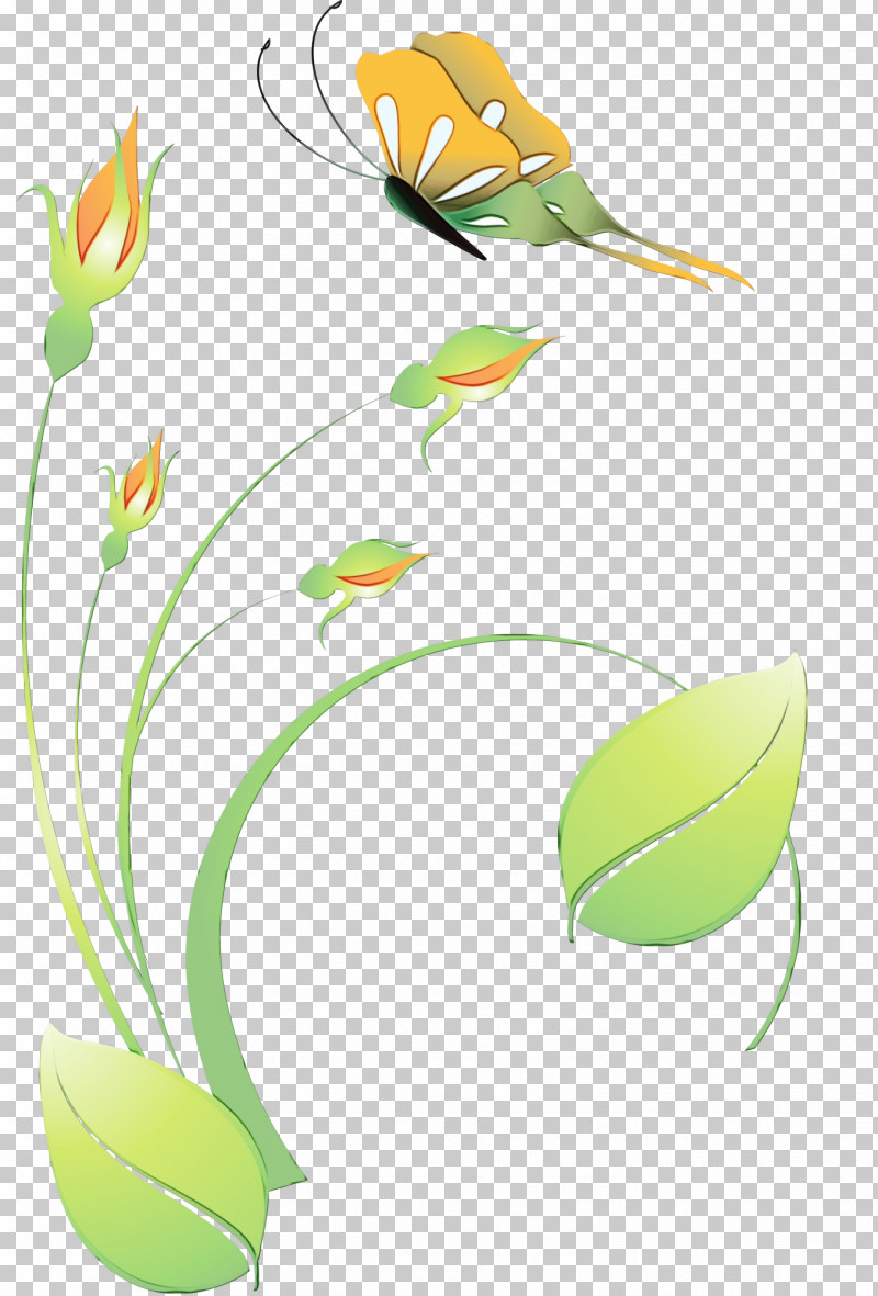 Floral Design PNG, Clipart, Butterflies, Butterfly M, Floral Design, Green, Leaf Free PNG Download