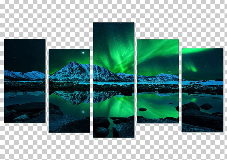 Aurora Borealis Canvas Print Panel Painting PNG, Clipart, Aqua, Art, Aurora Boreal, Aurora Borealis, Canvas Free PNG Download
