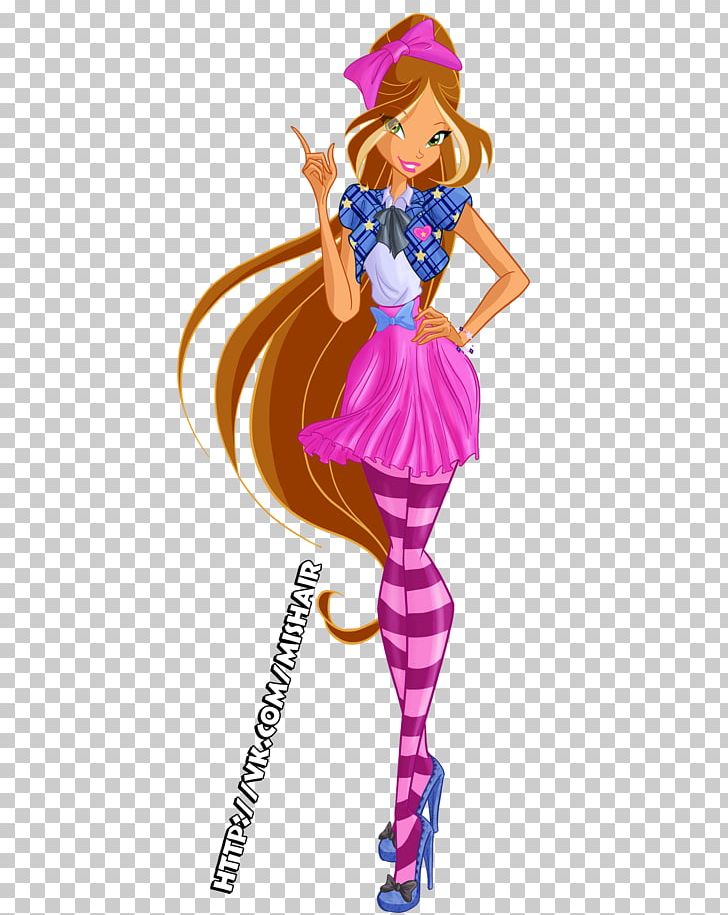 Flora Musa Tecna Stella Winx Club PNG, Clipart, Art, Barbie, Character, Clothing, Costume Free PNG Download
