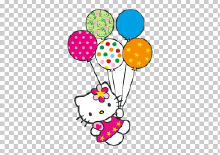 Hello Kitty Birthday Cake Cat PNG, Clipart, Area, Artwork, Baby Toys, Balloon, Balloons Free PNG Download