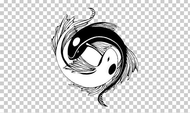 Pisces Koi Yin And Yang Yin Yang Fish Zodiac PNG, Clipart, Abziehtattoo, Artwork, Astrological Sign, Automotive Design, Black And White Free PNG Download