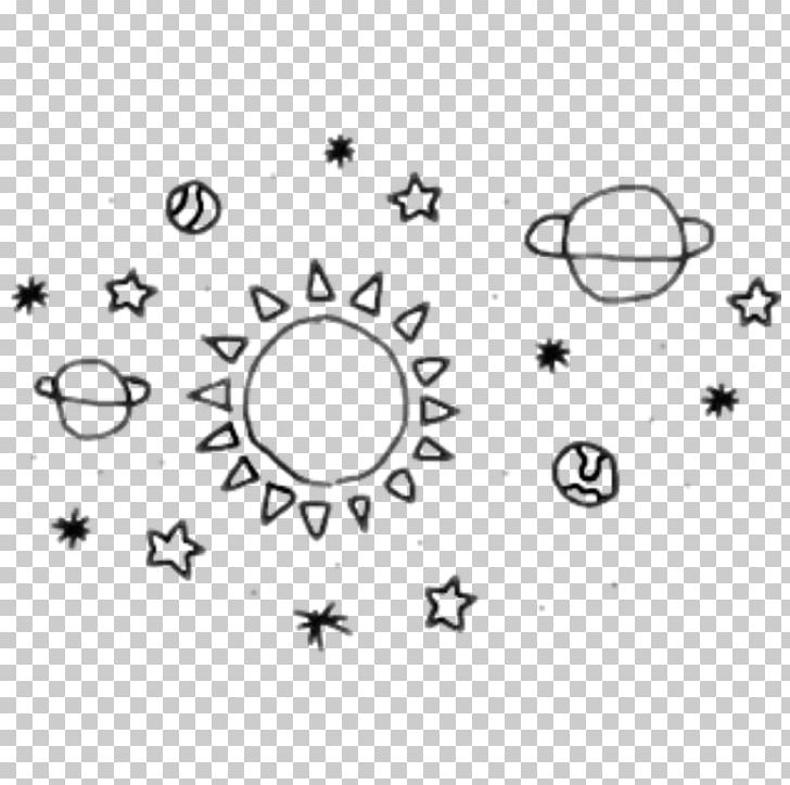 Sticker Star Decal PicsArt Photo Studio PNG, Clipart, Angle, Area, Black And White, Body Jewelry, Circle Free PNG Download