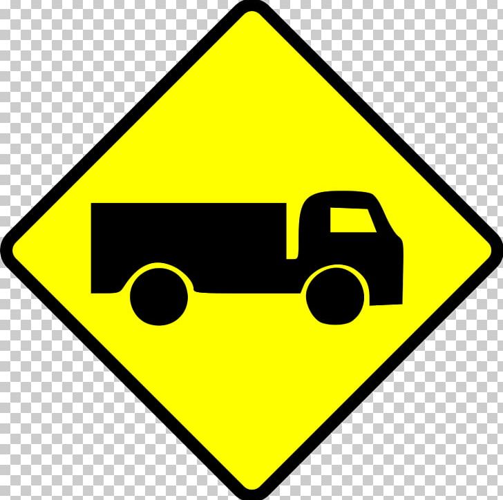 Traffic Sign Truck Warning Sign Road PNG, Clipart, Angle, Area, Driving, Garbage Truck Clipart, Line Free PNG Download