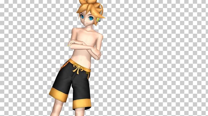 Kagamine Rin/Len Swimsuit MikuMikuDance Hatsune Miku Kaito PNG, Clipart, Bathing, Cartoon, Deviantart, Fictional Character, Fictional Characters Free PNG Download