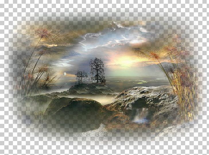 Desktop Landscape Painting Photograph PNG, Clipart, Computer, Computer Wallpaper, Desktop Wallpaper, Digital Art, Fantasy Free PNG Download