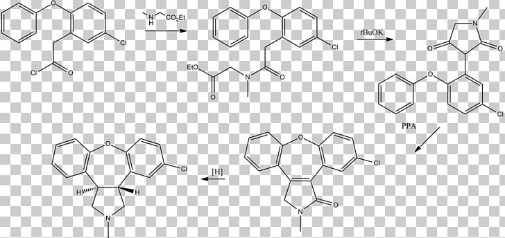 Letrozole Chemical Synthesis Pharmaceutical Drug Warfarin Menopause PNG, Clipart, Angle, Area, Aromatase, Black And White, Breast Cancer Free PNG Download
