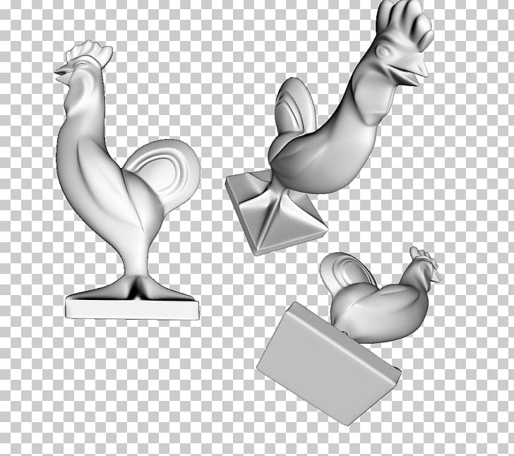 Rooster Figurine Font PNG, Clipart, Arm, Art, Beak, Bird, Black And White Free PNG Download