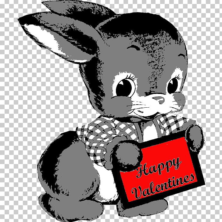 Valentine's Day Rabbit Greeting PNG, Clipart,  Free PNG Download