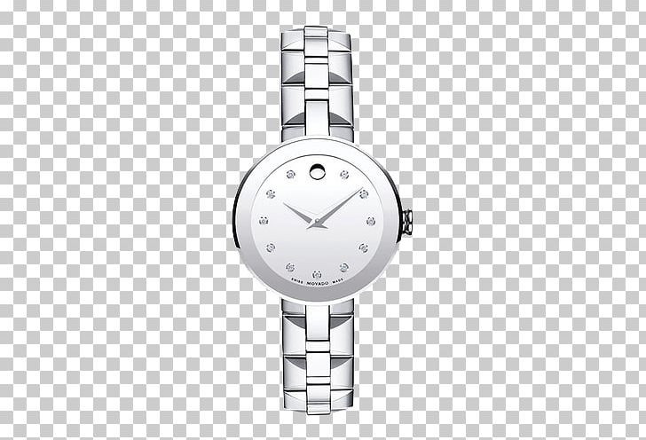 Watch Movado Sapphire Jewellery Chronograph PNG, Clipart, Black And White, Bracelet, Brand, Circle, Colored Gold Free PNG Download