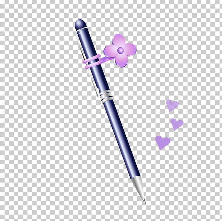 Ballpoint Pen Purple Fountain Pen PNG, Clipart, Attraction Icon, Attractive, Ball, Ball Pen, Ball Point Pen Free PNG Download