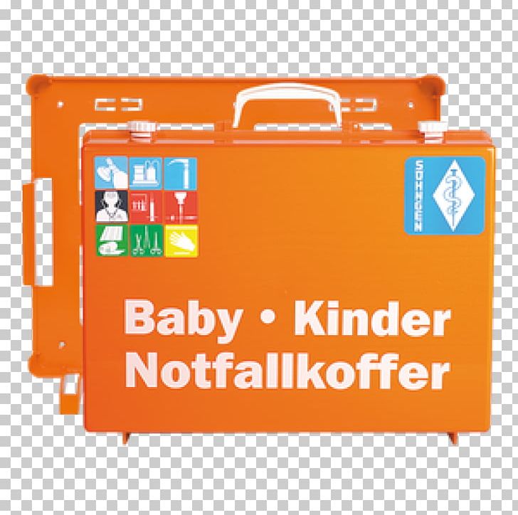 Emergency Kit For Baby Children Söhngen First Aid Box Orange Notfallkoffer Suitcase PNG, Clipart, Area, Brand, Certificate Of Deposit, Child, First Aid Kits Free PNG Download