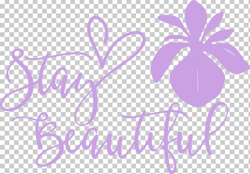 Stay Beautiful Fashion PNG, Clipart, Fashion, Floral Design, Lavender, Logo, Meter Free PNG Download
