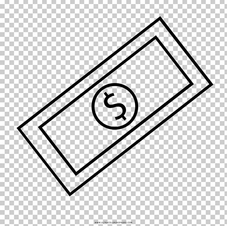 Drawing Money Coin Line Art Coloring Book PNG, Clipart, Angle, Area, Banknote, Black, Black And White Free PNG Download