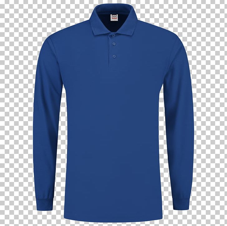Long-sleeved T-shirt Long-sleeved T-shirt Polo Shirt Hoodie PNG, Clipart, Active Shirt, Blue, Clothing, Cobalt Blue, Collar Free PNG Download