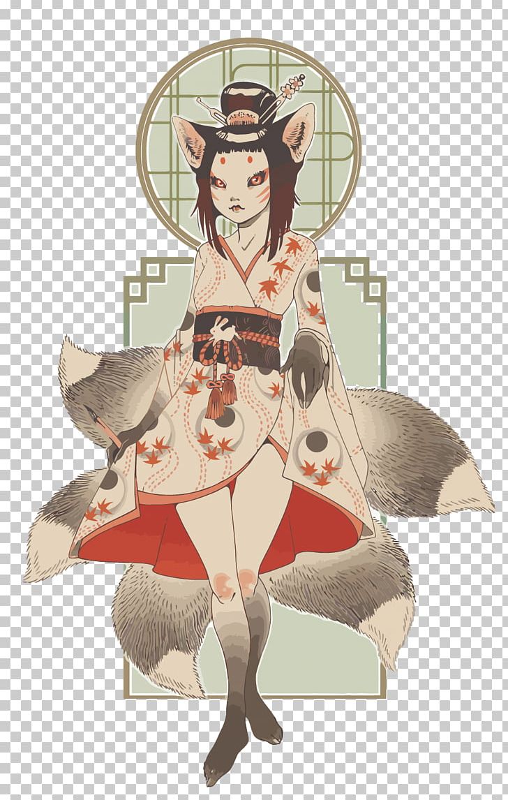 Kitsune Oni Yu014dkai Hyakki Yagyu014d Illustration PNG, Clipart, Fictional Character, Fox, Happy Birthday Vector Images, Japanese Food, Japanese Girl Free PNG Download