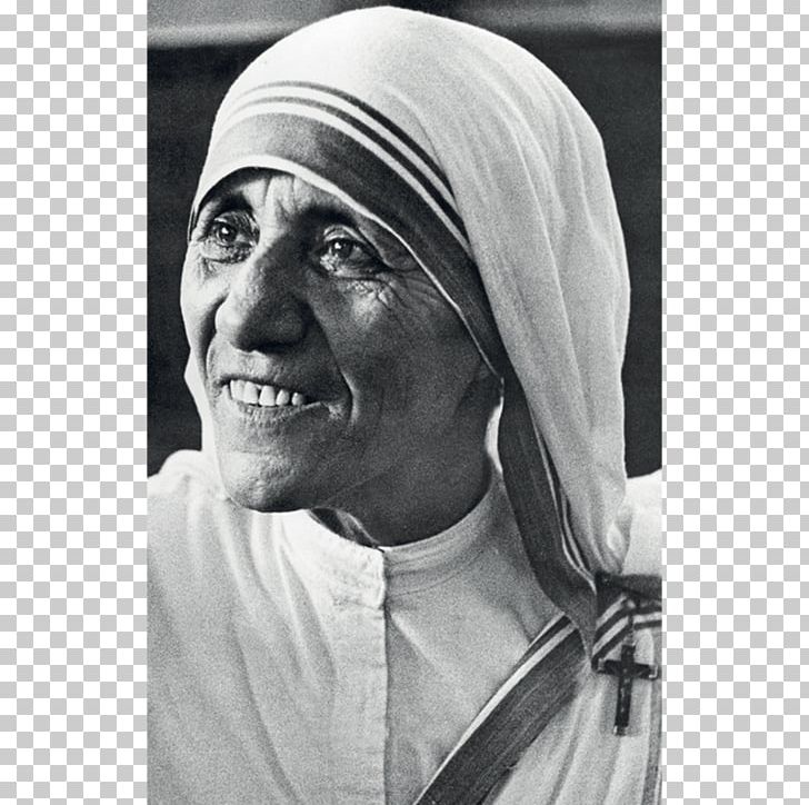 Mother Teresa Kolkata Prayer Magnificat Canonization PNG, Clipart, Black And White, Calcutta, Canonization, Cap, Chin Free PNG Download