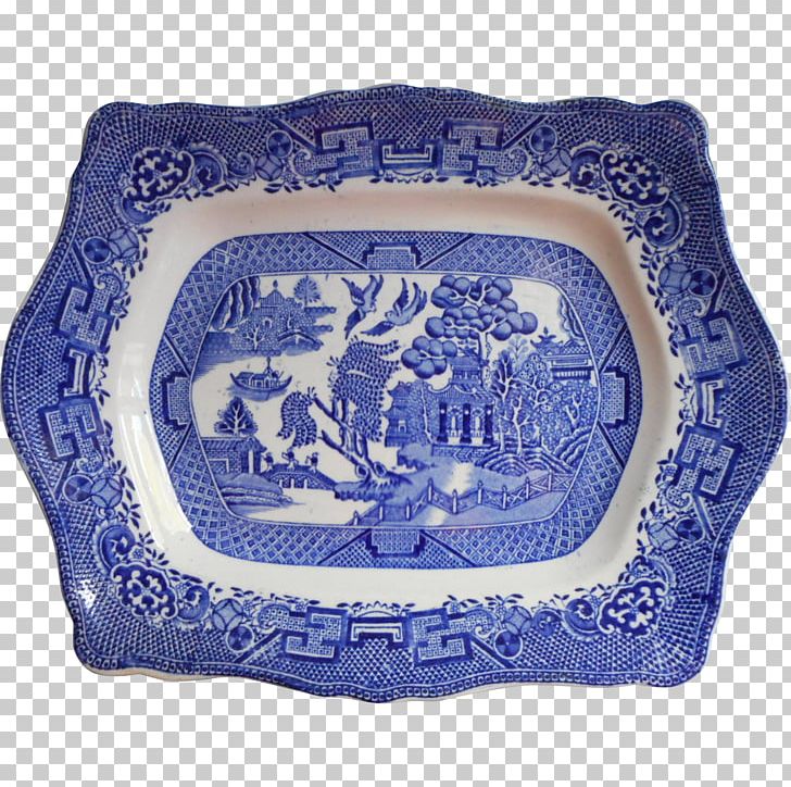 Platter Willow Pattern Tableware Plate Pattern PNG, Clipart, Blue, Blue And White Porcelain, Blue And White Pottery, Butter Dishes, Ceramic Free PNG Download