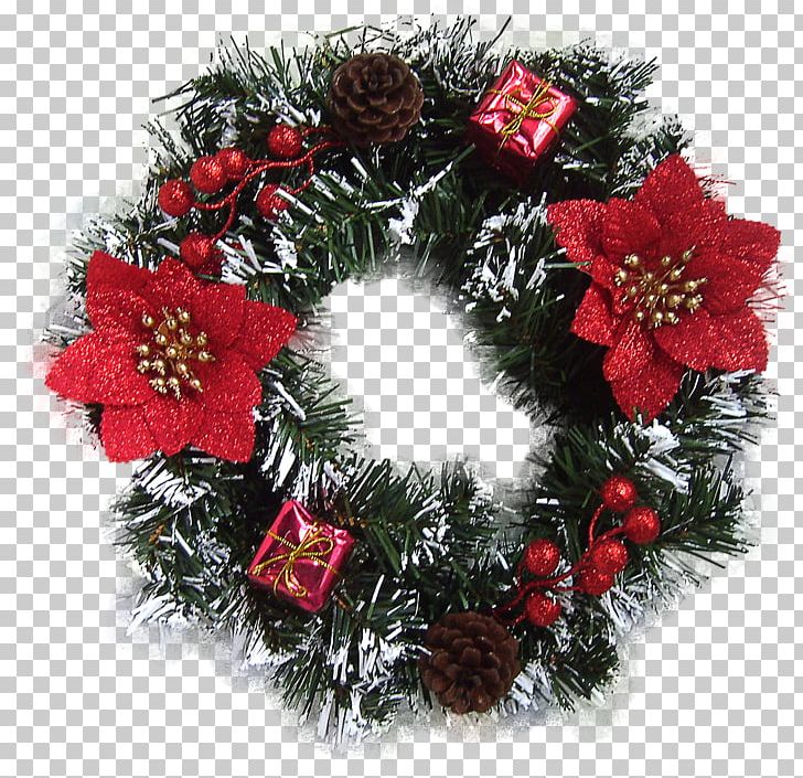 Wreath Cut Flowers Christmas Ornament Artificial Flower PNG, Clipart, Artificial Flower, Christmas, Christmas Decoration, Christmas Ornament, Conifer Free PNG Download