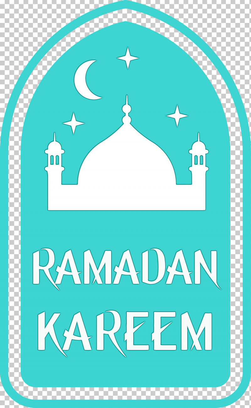 Turquoise Aqua Logo Font PNG, Clipart, Aqua, Logo, Paint, Ramadan Kareem, Ramadan Mubarak Free PNG Download