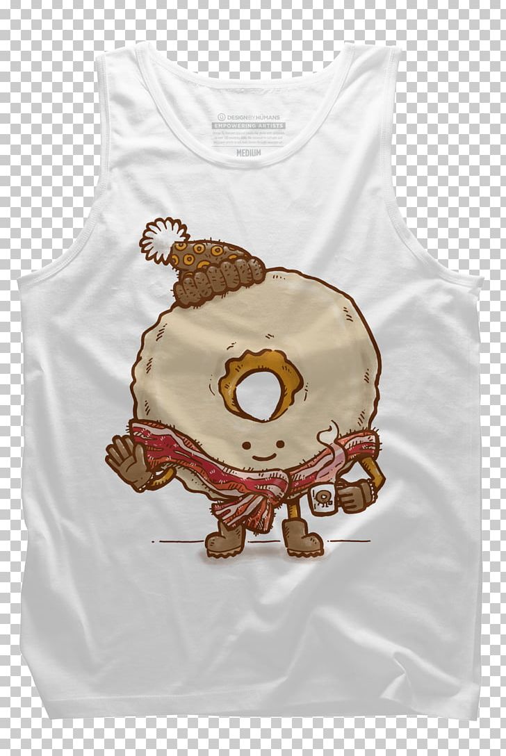 T-shirt Sleeve Outerwear PNG, Clipart, Bacon, Beige, Clothing, Donut, Joint Free PNG Download