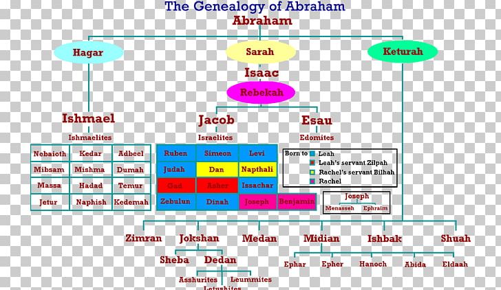 Bible Abraham's Family Tree Genealogy Descendants Diagram PNG, Clipart,  Free PNG Download