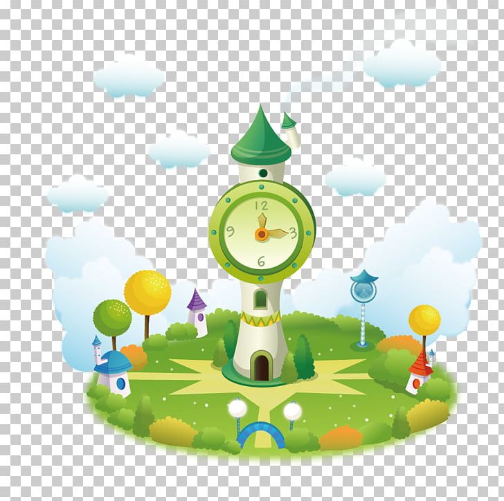 Cartoon Clock Tower Illustration PNG, Clipart, Alarm Clock, Art, Big Ben, Big Sale, Big Vector Free PNG Download