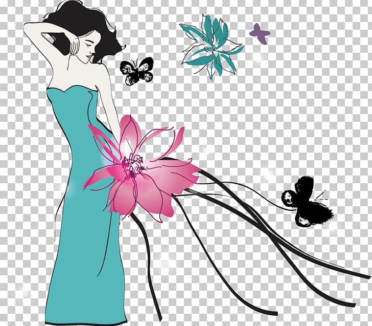 International Women's Day Happiness March 8 Woman PNG, Clipart, Fashion Illustration, Fictional Character, Flower, Flowers, Greeting Free PNG Download