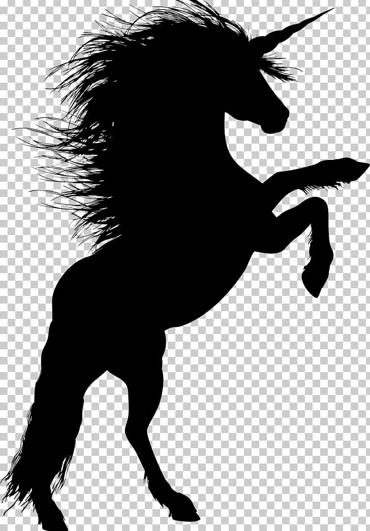 Horse Stallion Rearing Silhouette Unicorn PNG, Clipart, Animals, Art, Black And White, Carnivoran, Dog Like Mammal Free PNG Download