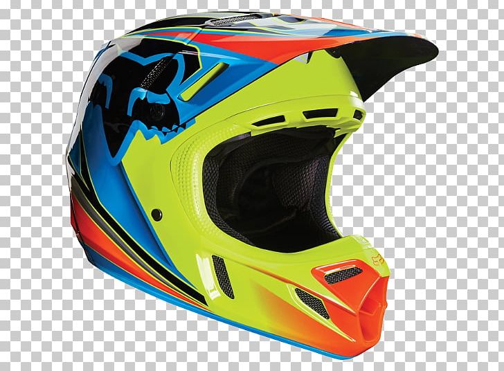 Motorcycle Helmets Fox Racing Motocross PNG, Clipart, Bicycle, Bicycle Clothing, Bicycle Helmet, Blue, Bmx Free PNG Download