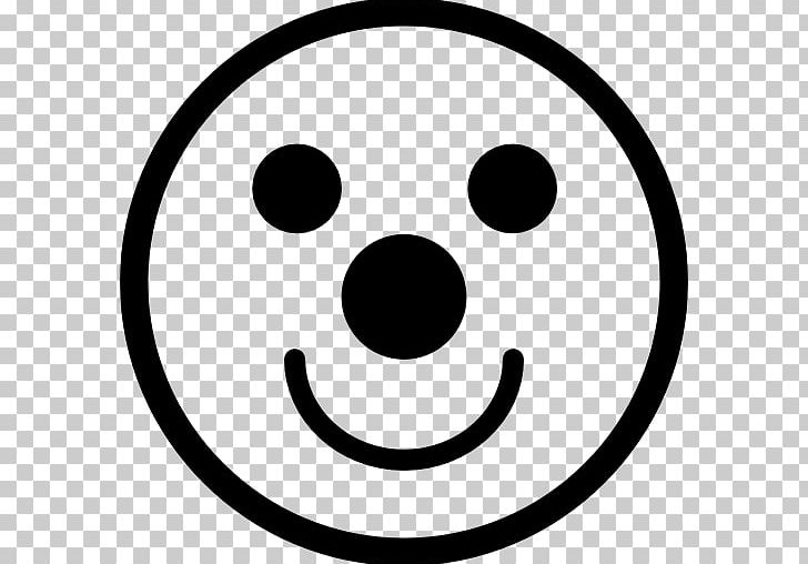 Smiley Emoticon Computer Icons PNG, Clipart, Black, Black And White, Circle, Clown, Clown Face Free PNG Download