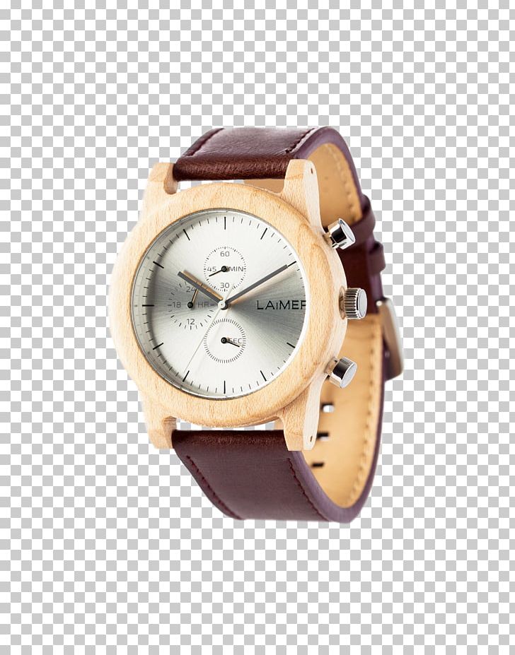 Automatic Watch LAiMER GmbH/s.r.l. Wood Strap PNG, Clipart, Accessories, Ahornholz, Automatic Watch, Beige, Brand Free PNG Download