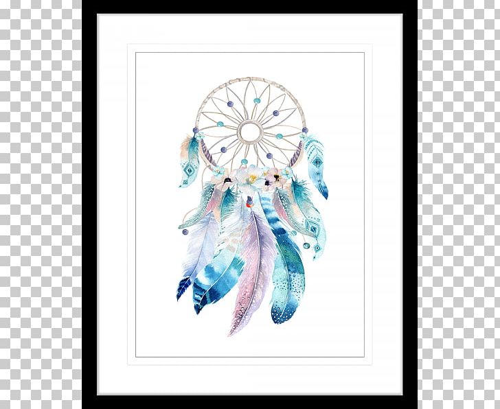 Dreamcatcher Watercolor Painting PNG, Clipart, Art, Blue, Bohochic, Catcher, Collection Free PNG Download