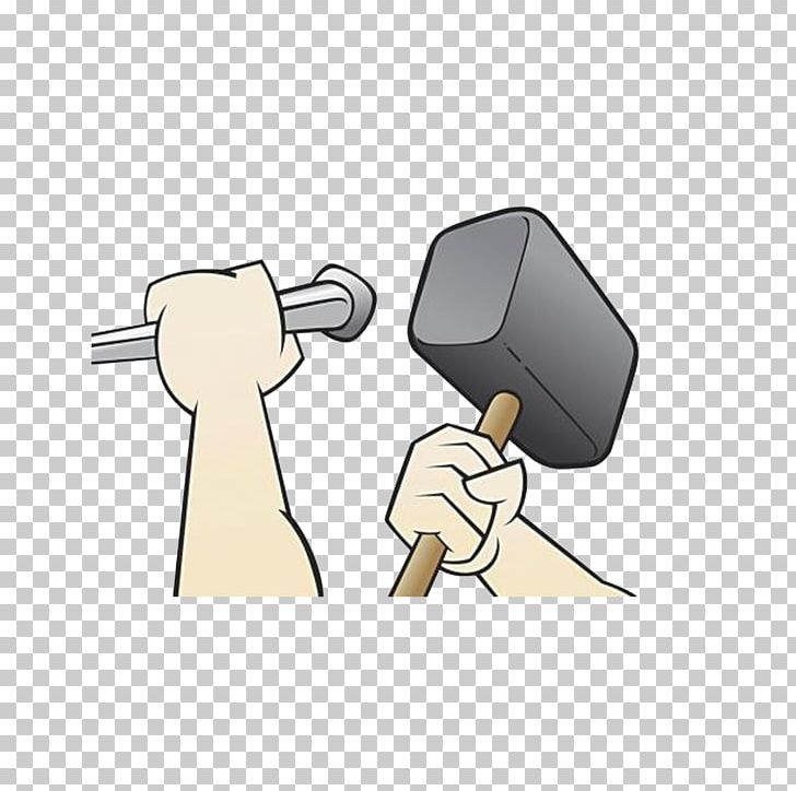 Hammer Nail Drawing Illustration PNG, Clipart, Cartoon, Cartoon Hand Drawing, Chisel, Communication, Finger Free PNG Download