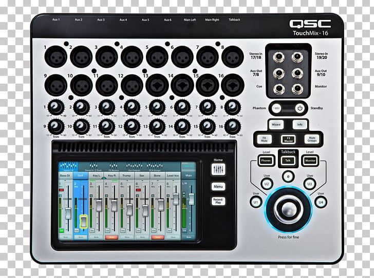Microphone Audio Mixers QSC Audio Products Digital Mixing Console PNG, Clipart, Audio Engineer, Audio Equipment, Audio Mixers, Concert, Digital Mixing Console Free PNG Download