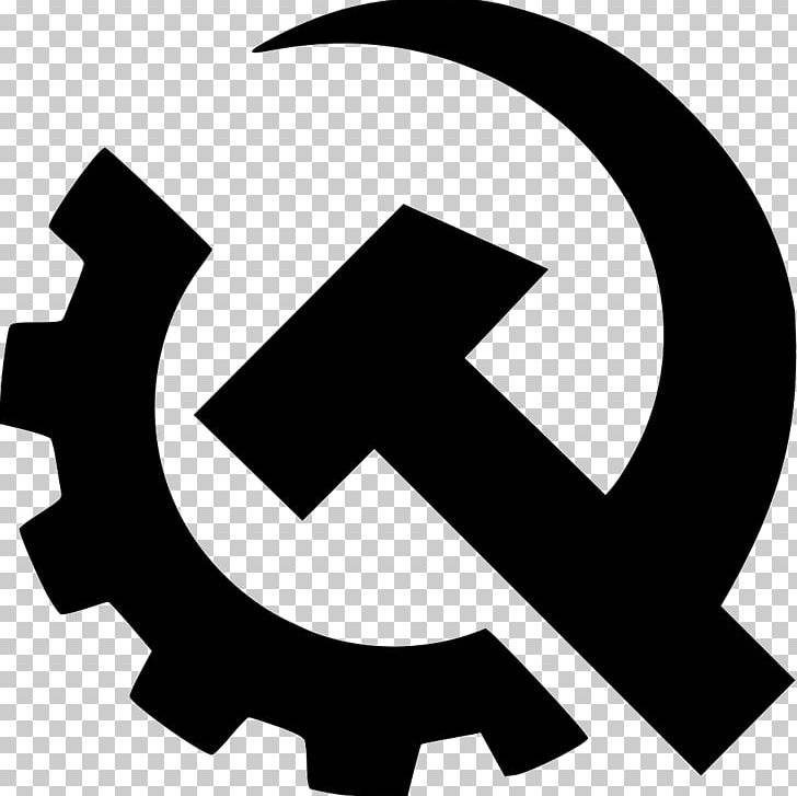 Hammer And Sickle Communist Symbolism Communism PNG, Clipart, Angle, Area, Black And White, Brand, Clip Art Free PNG Download