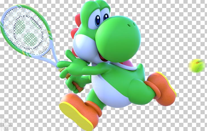 Yoshi Mario Tennis Aces Mario Tennis: Ultra Smash Mario Tennis Open PNG, Clipart, Ace, Baby Toys, Green, Mario, Mario Series Free PNG Download