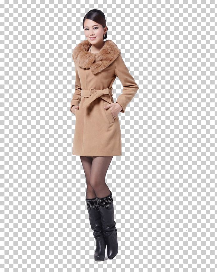 Model Winter Woman PNG, Clipart, Beige, Clothing, Coat, Designer, Download Free PNG Download