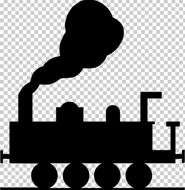 Train Rail Transport Rapid Transit Steam Locomotive PNG, Clipart, Black And White, Brand, Human Behavior, Locomotive, Logo Free PNG Download