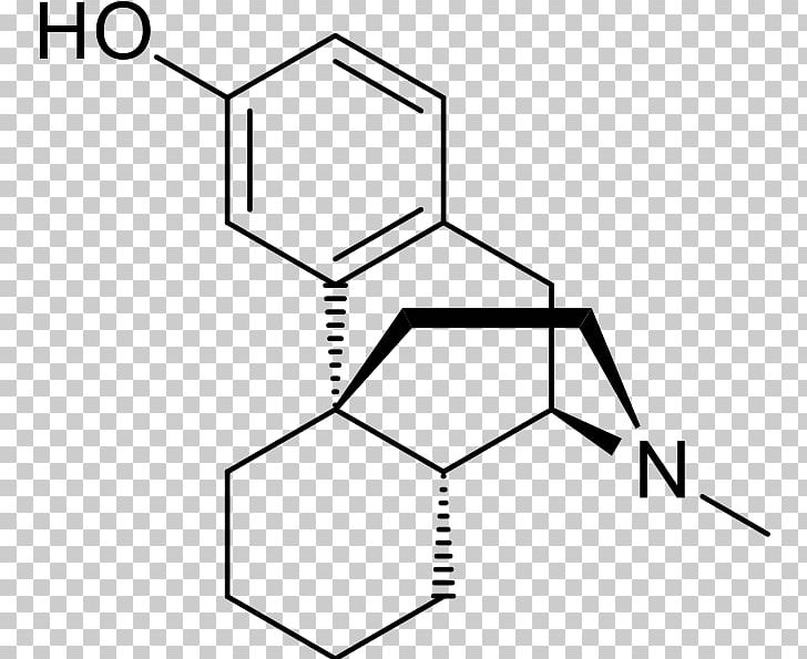 Levorphanol Structure Levomethorphan Oxymorphone Opioid Antagonist PNG, Clipart, Angle, Area, Black, Black And White, Desomorphine Free PNG Download