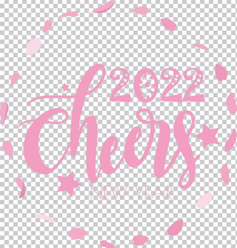 2022 Cheers 2022 Happy New Year Happy 2022 New Year PNG, Clipart, Calligraphy, Heart, Logo, Printing Free PNG Download