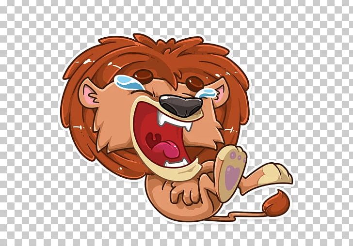 Lion Telegram Sticker Dog YouTube PNG, Clipart, Animals, Big Cats, Carnivoran, Cartoon, Cat Like Mammal Free PNG Download