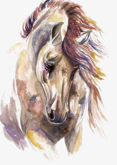 Watercolor Horse PNG, Clipart, Animal, Cartoon, Cartoon Horse, Horse, Horse Clipart Free PNG Download