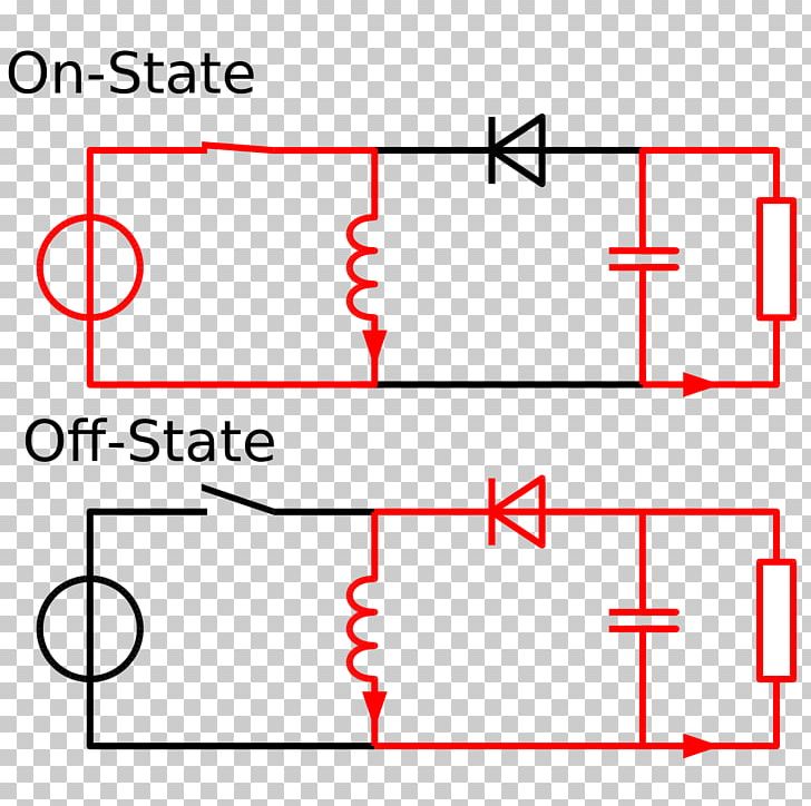 Buck–boost Converter Voltage Converter Buck Converter Electrical Switches PNG, Clipart, Angle, Area, Boost Converter, Buck Converter, Circle Free PNG Download