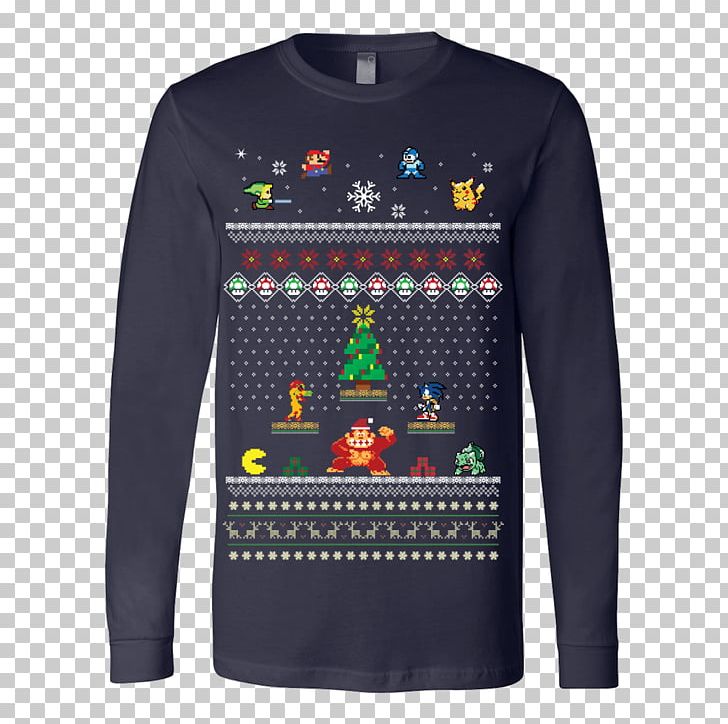 T-shirt Christmas Jumper Sweater Sleeve PNG, Clipart, Active Shirt, Bluza, Brand, Christmas, Christmas Jumper Free PNG Download