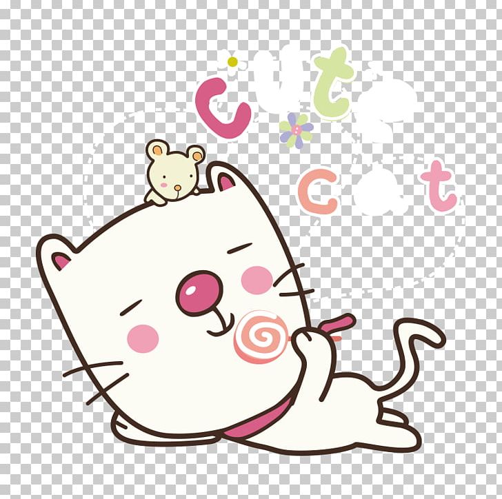 Cat Kitten Cartoon PNG, Clipart, Animal, Animals, Animation, Anime Girl, Area Free PNG Download